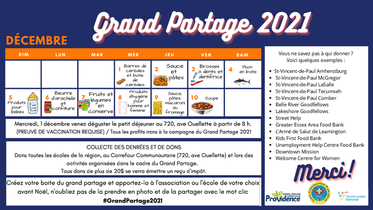 Grand Partage 2021