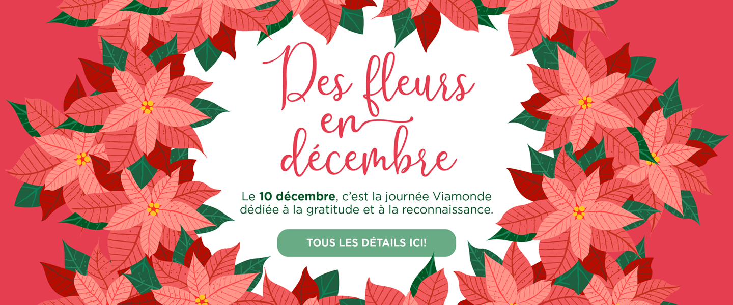 Invitation à participer à la journée "Des fleurs en décembre"